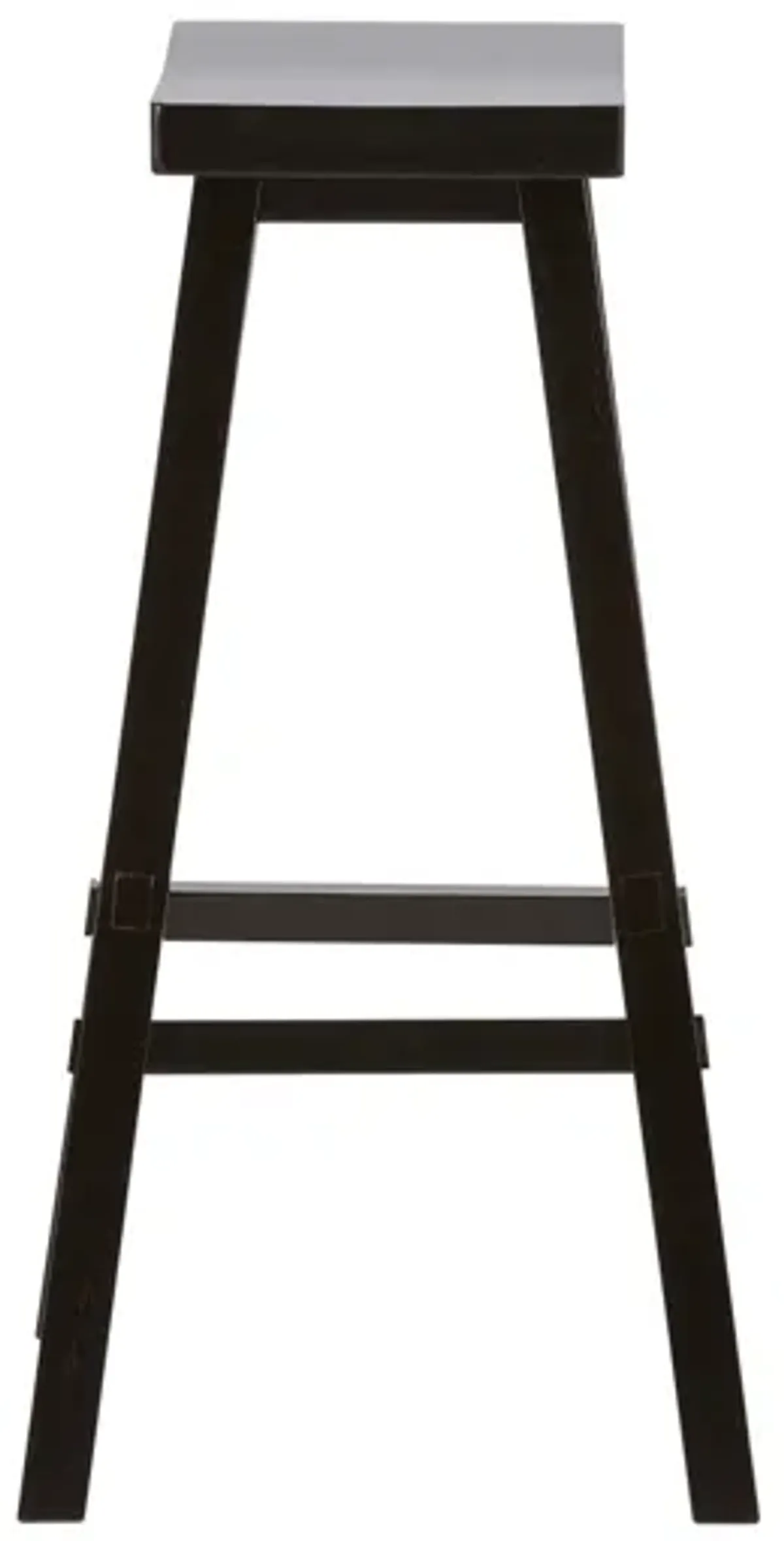 Creations Sawhorse Black 30 Inch Bar Stool