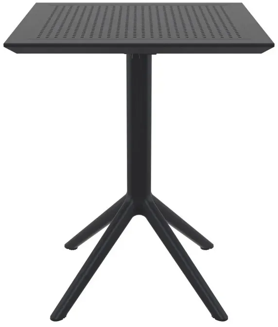 SKY SQUARE FOLDING TABLE 24" BLACK