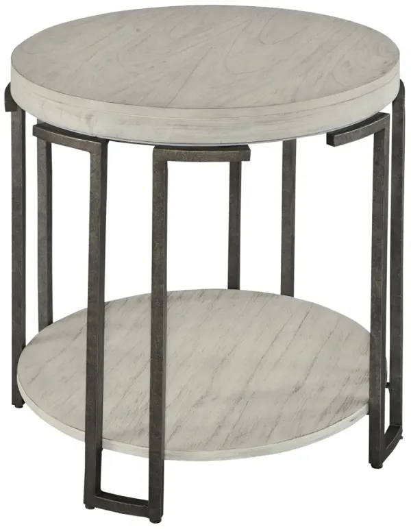 Hekman Round End Table Sierra Heights