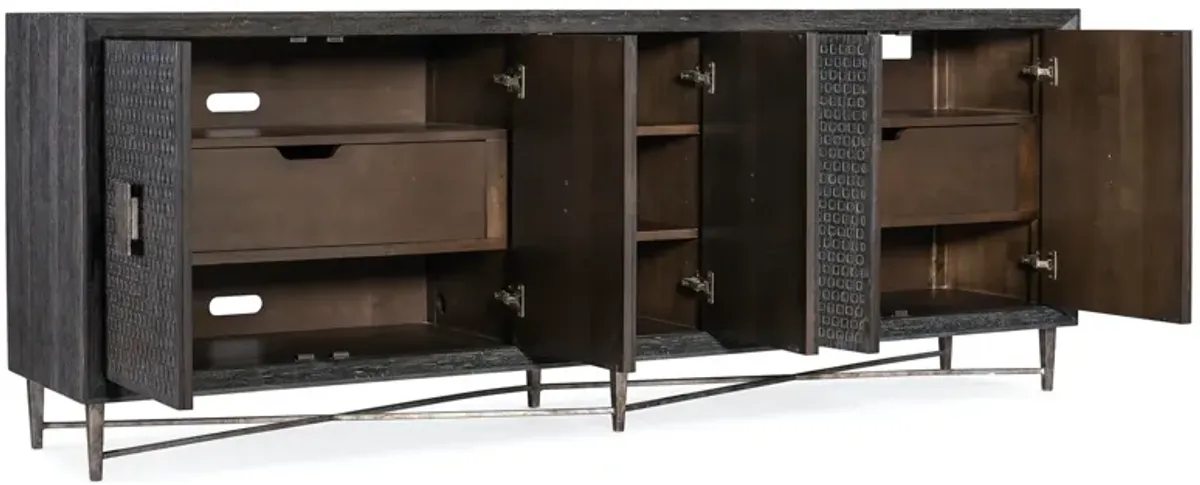 MELANGE KEENAN FIVE DOOR SIDEBOARD CREDENZA