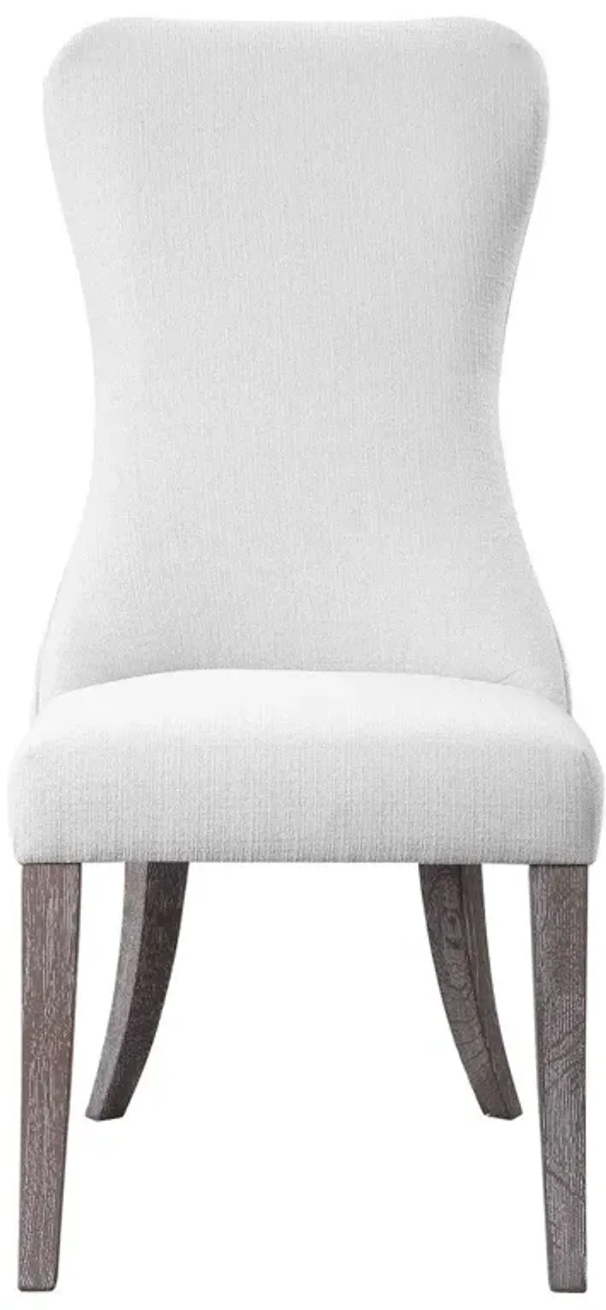 Uttermost Caledonia White Armless Chair