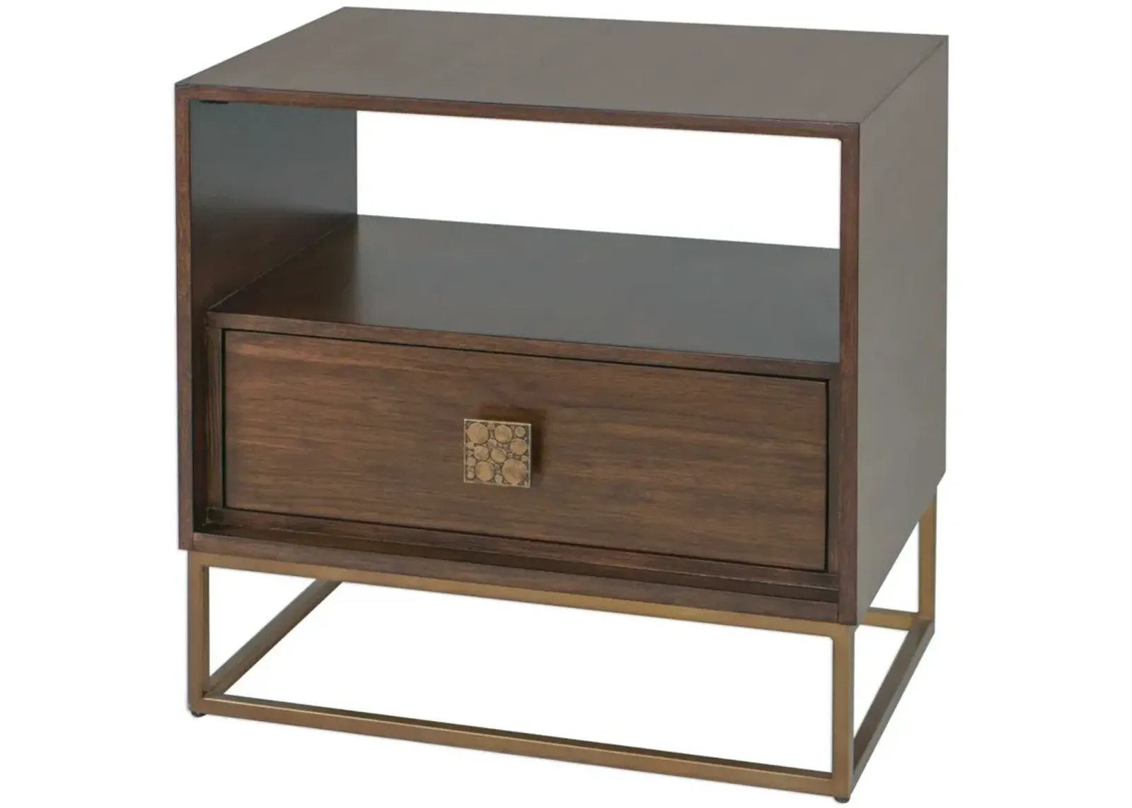 Uttermost Bexley Dark Walnut Side Table