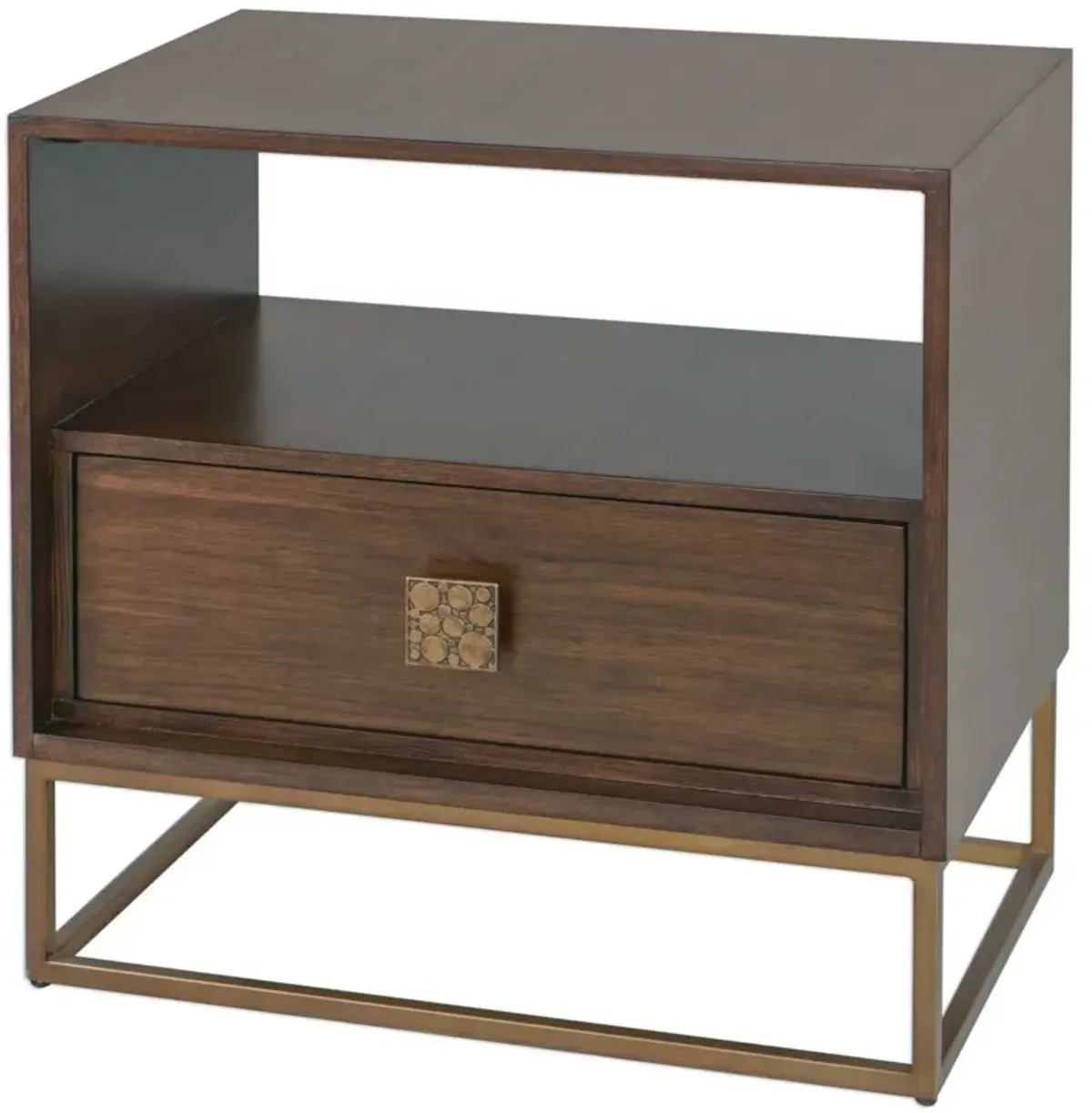 Uttermost Bexley Dark Walnut Side Table