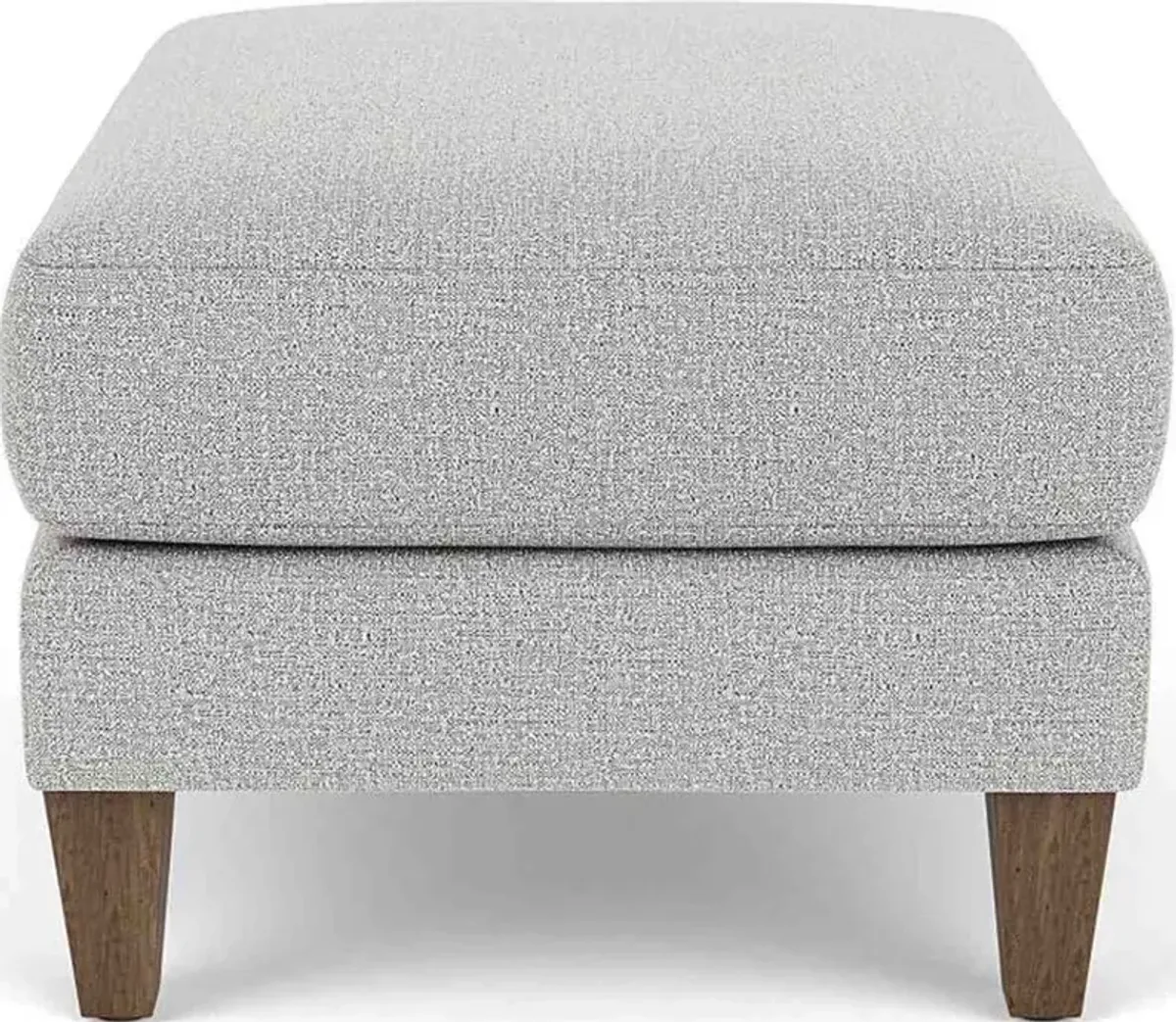 Flexsteel South Haven Silver Glacier Ottoman