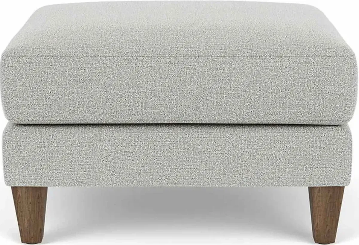 Flexsteel South Haven Silver Glacier Ottoman