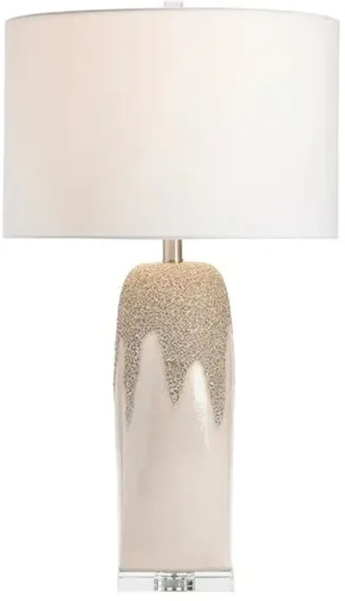 Crestview Rhiannon Beige Table Lamp