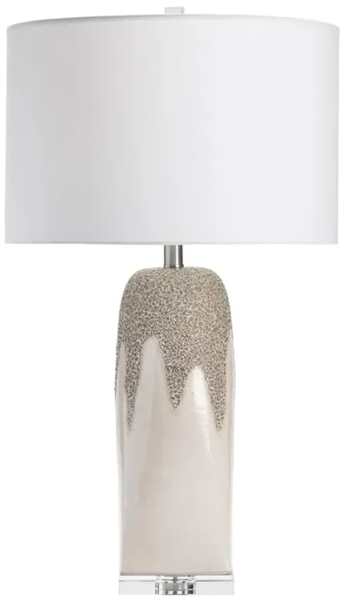 Crestview Rhiannon Beige Table Lamp