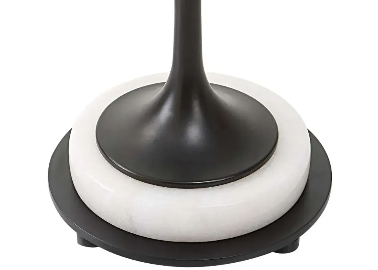 Uttermost Sentry Black/White Accent Table