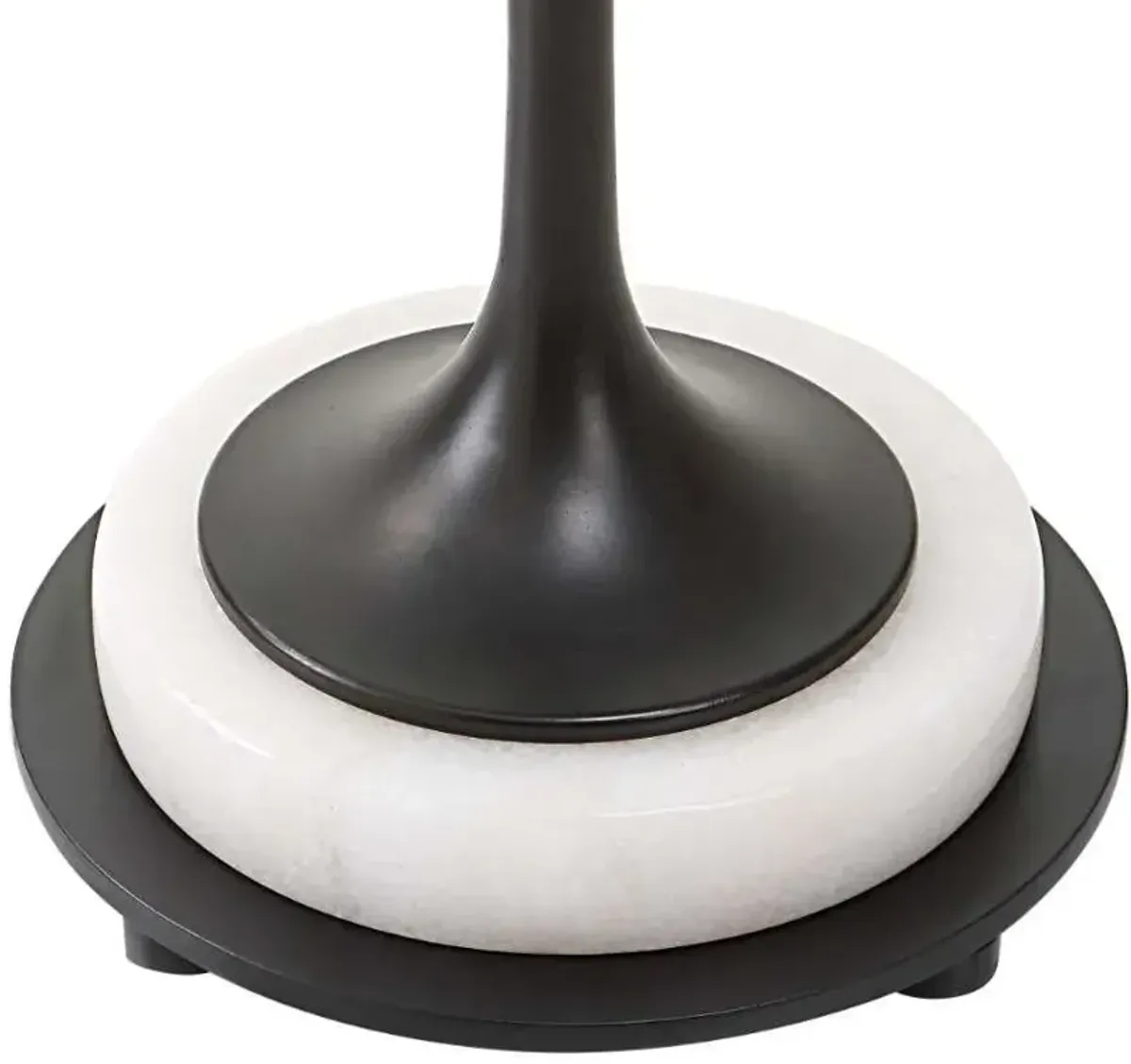 Uttermost Sentry Black/White Accent Table