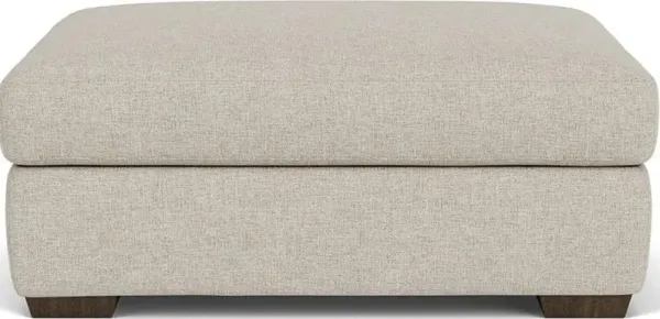 Flexsteel Collins Silver Driftwood Ottoman