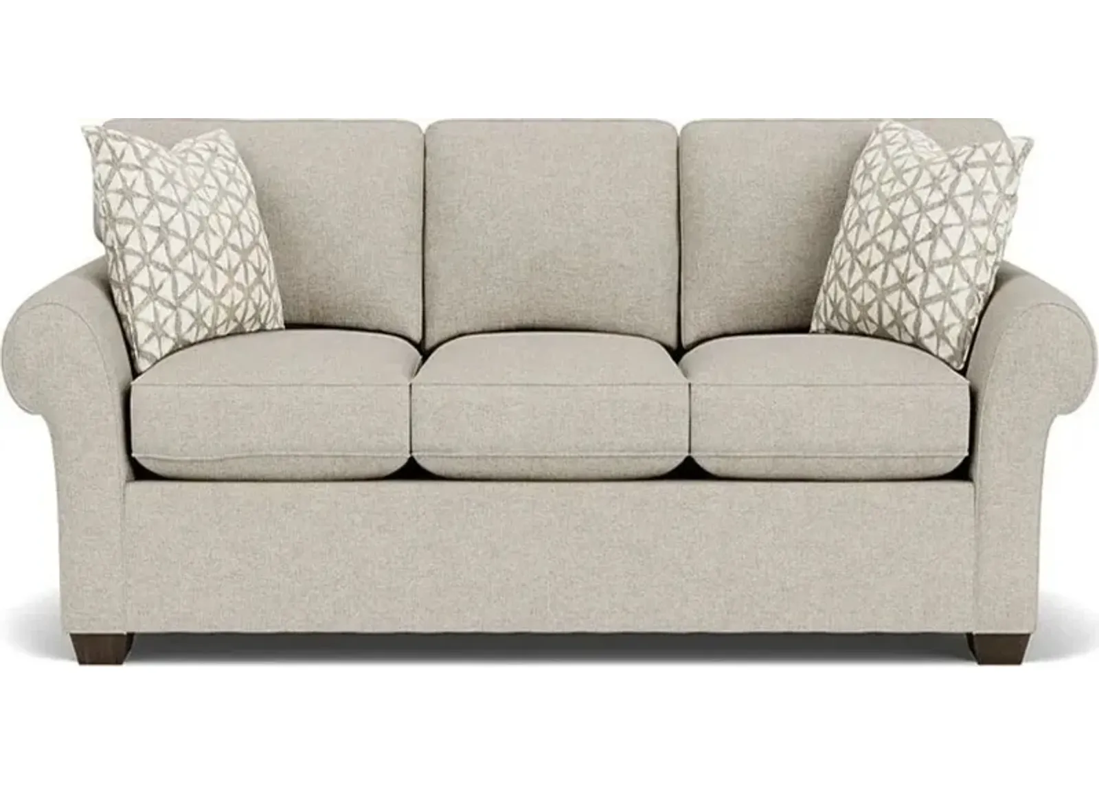 Flexsteel Vail Silver Driftwood Sofa