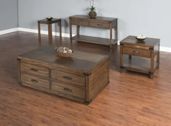 SAFARI NATURE WALK END TABLE