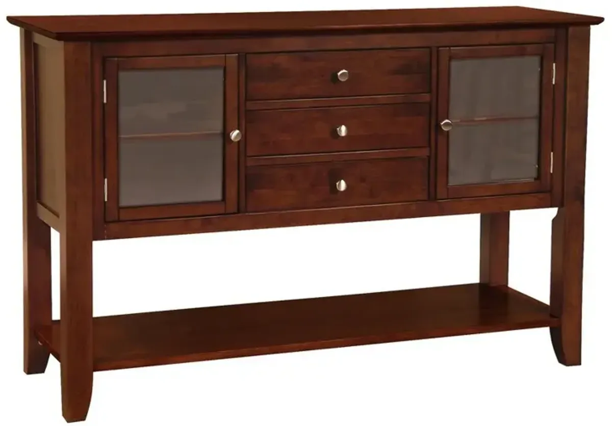 John Thomas Cosmopolitan Dining Server in Espresso