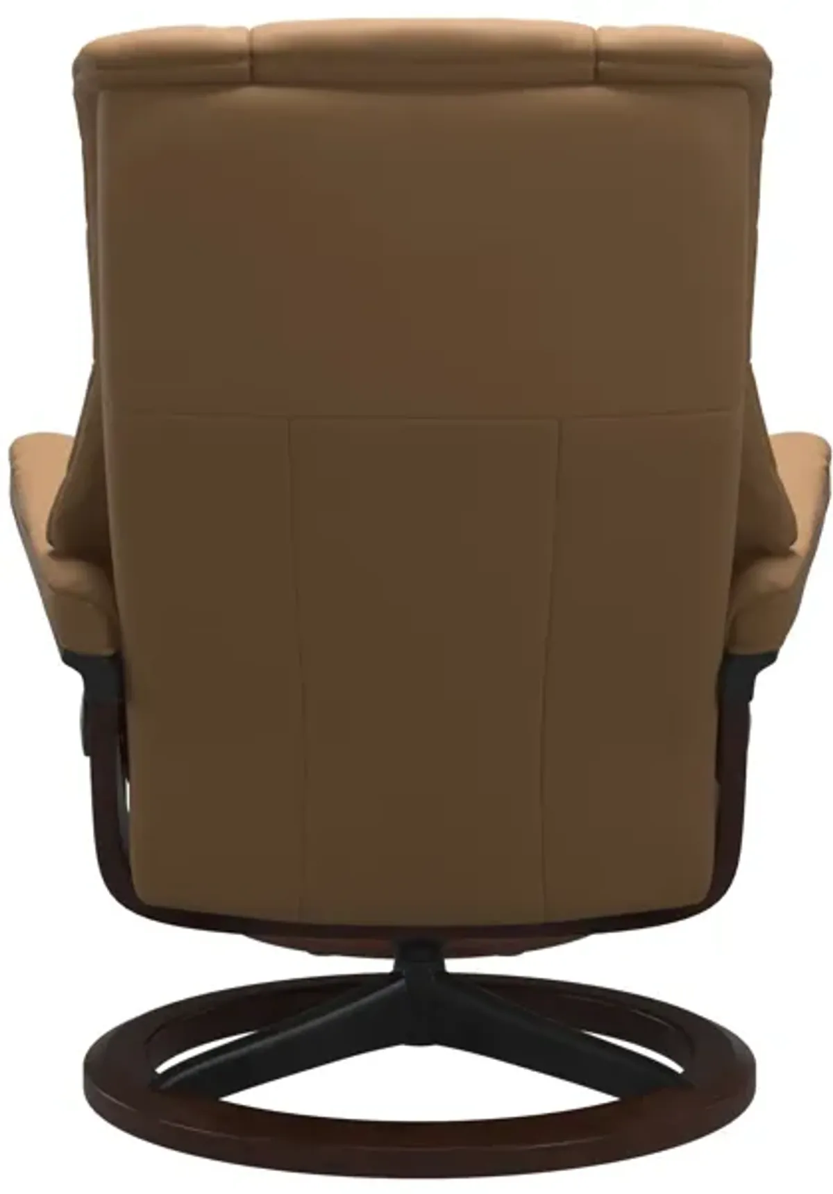 Stressless Mayfair Signature Chair with Footstool Paloma Taupe Leather