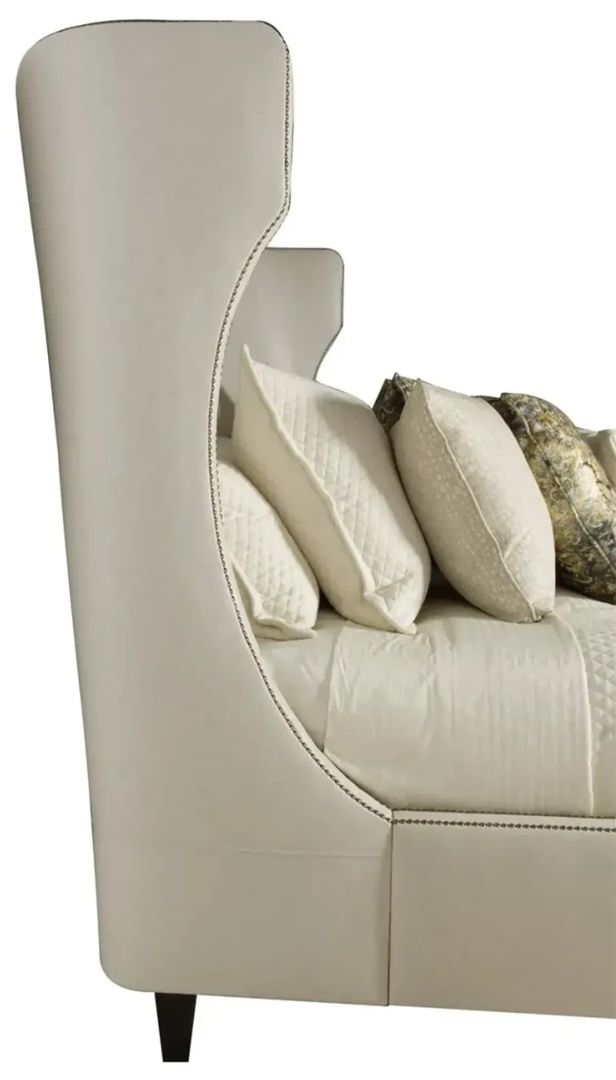 Bernhardt Wheeling Fabric Shelter Bed King