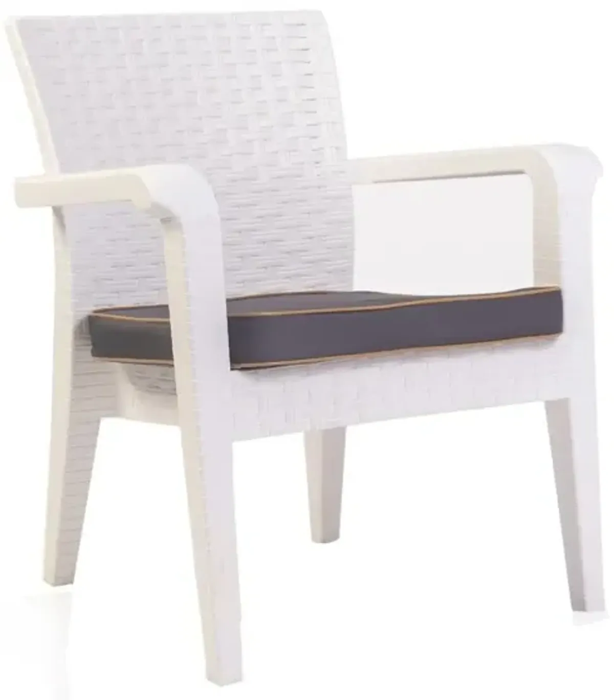 Rainbow Outdoor Alaska Armchair in White