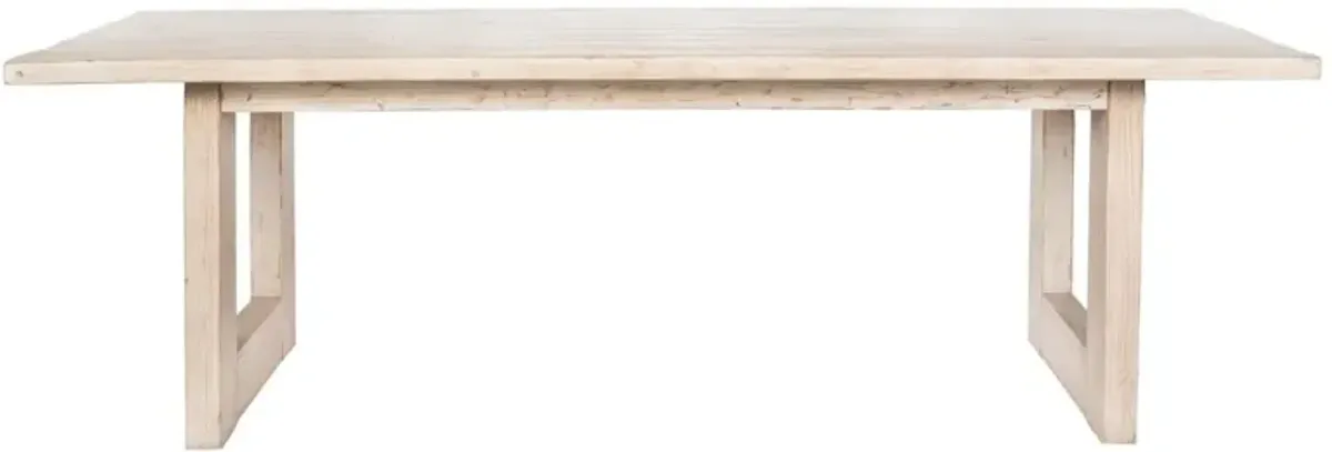 Nest Home White Washed Whitefish Dining Table