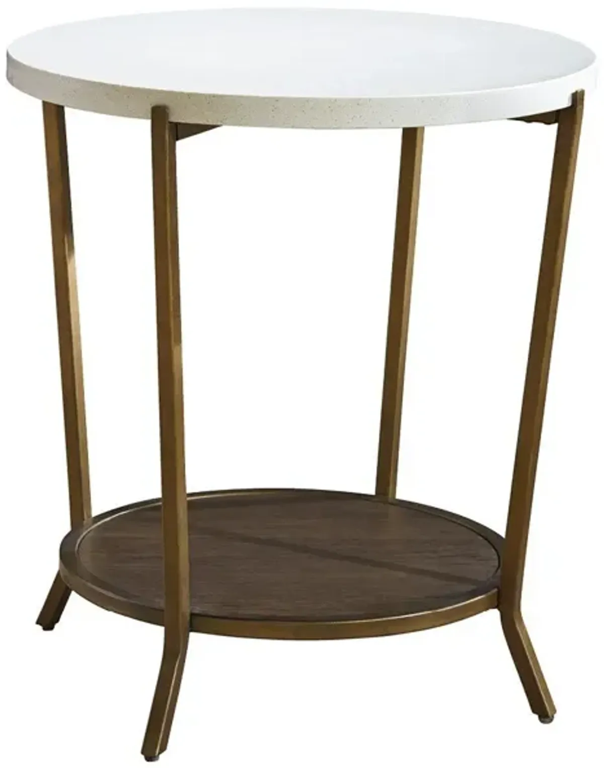 Universal Playlist Brown Eyed Girl Round End Table