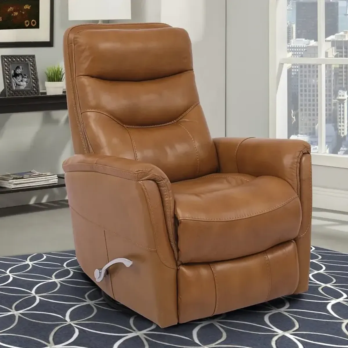 Parker House Gemini Collection Recliner in Butterscotch