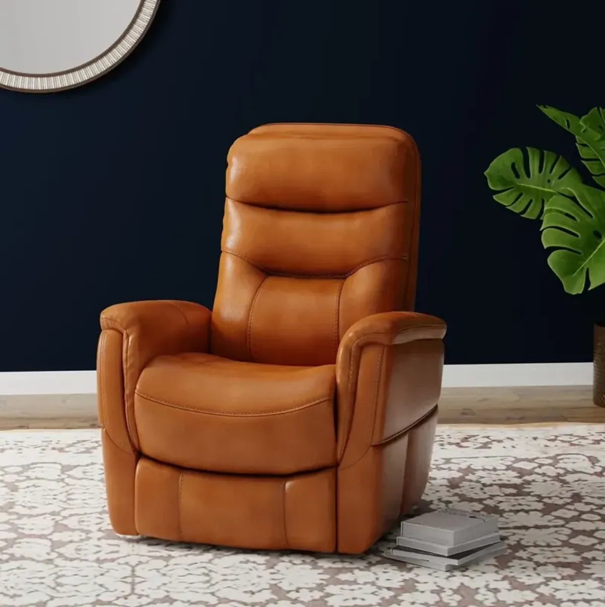 Parker House Gemini Collection Recliner in Butterscotch