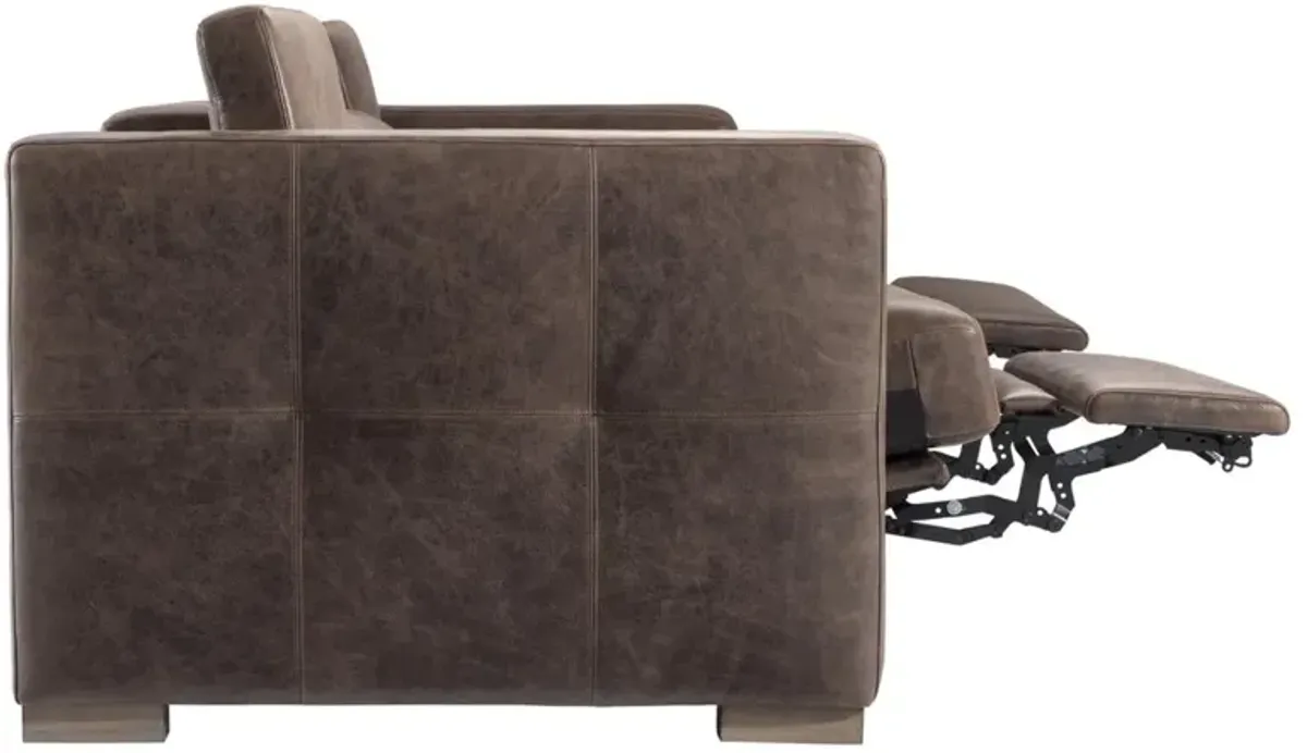 ARREZIO LEATHER POWER MOTION SOFA