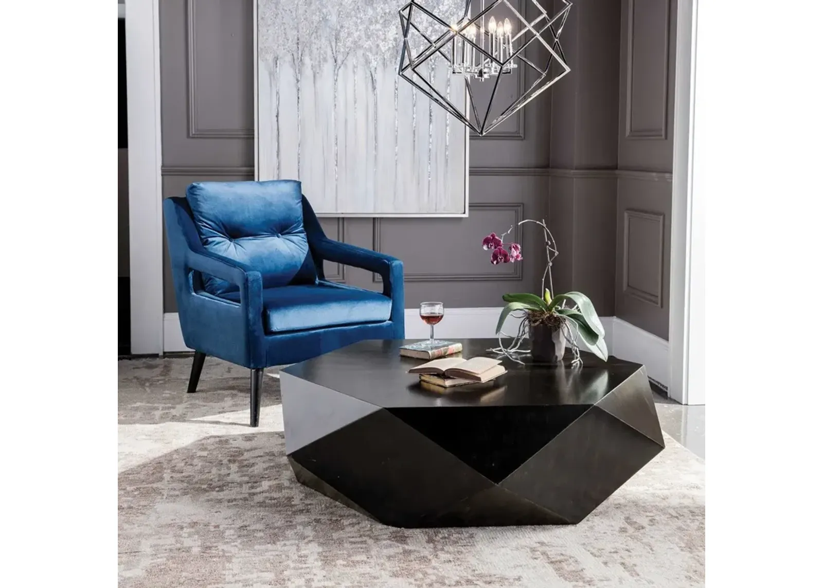 Uttermost Volker Black Coffee Table