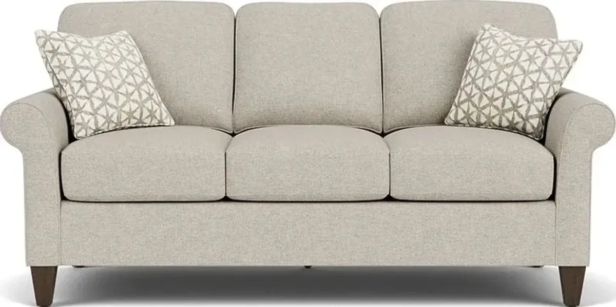 Flexsteel Westside Silver Driftwood Sofa