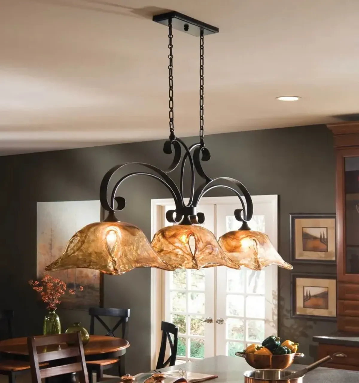 Uttermost Vetraio Kitchen Island Light