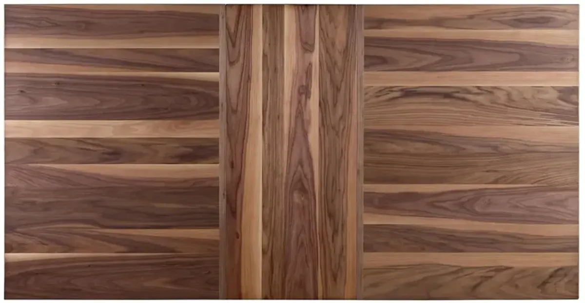 Coaster Spring Creek 77 Inch Extension Dining Table Natural Walnut