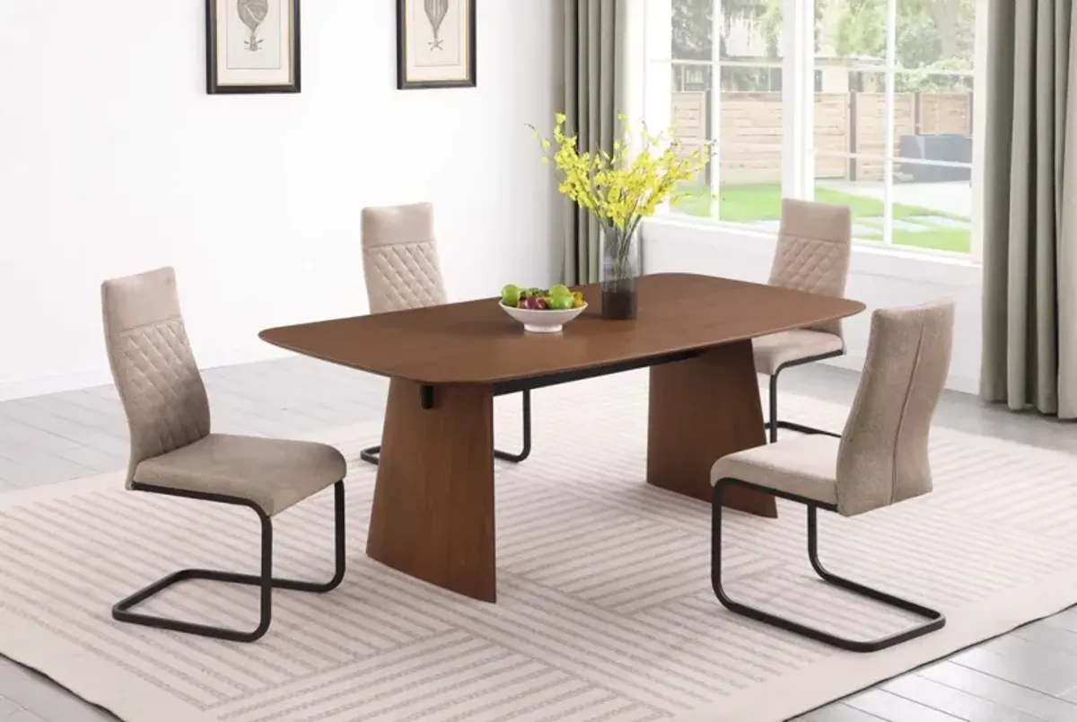 Chintaly Eden Modern All-Wood Dining Table