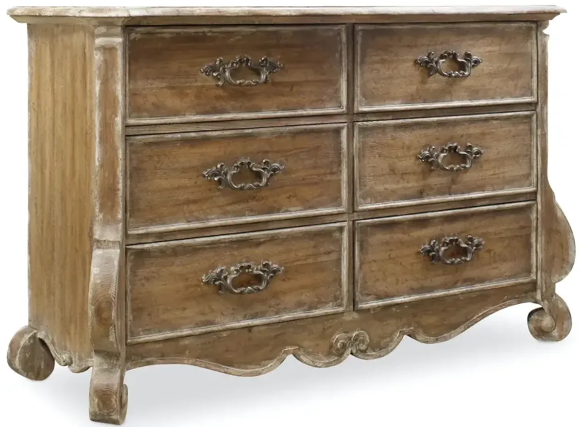 Hooker Furniture Chatelet Caramel Froth Dresser