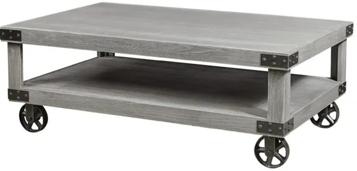 Aspenhome Industrial Lighthouse Grey Coffee Table