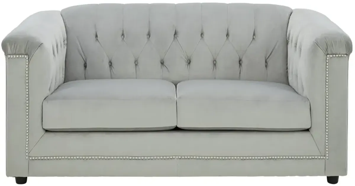 Ashley Josanna Gray Loveseat