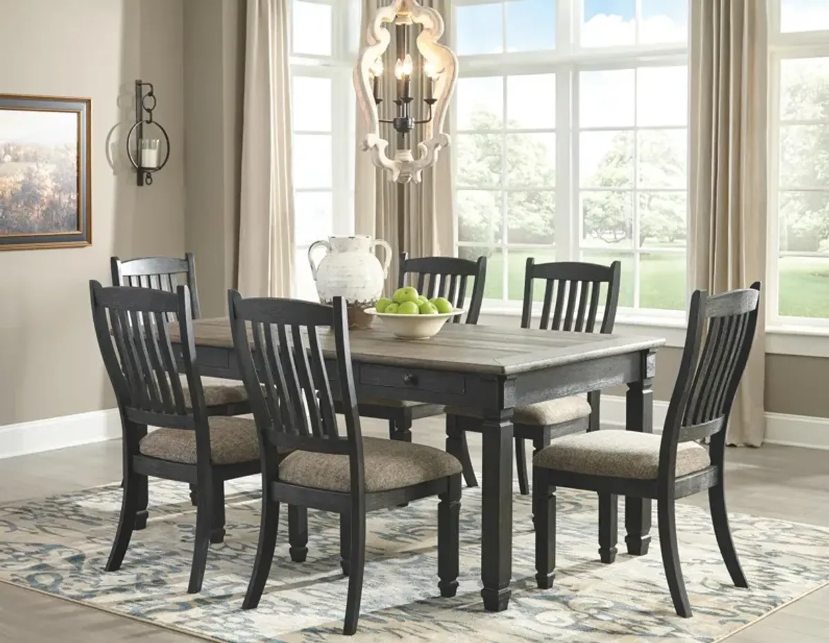 Ashley Tyler Creek Black/Gray Dining Room Table