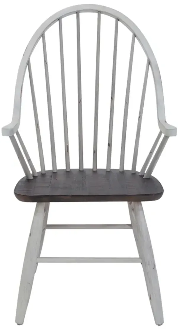 Liberty Furniture Farmhouse Back Arm Chair