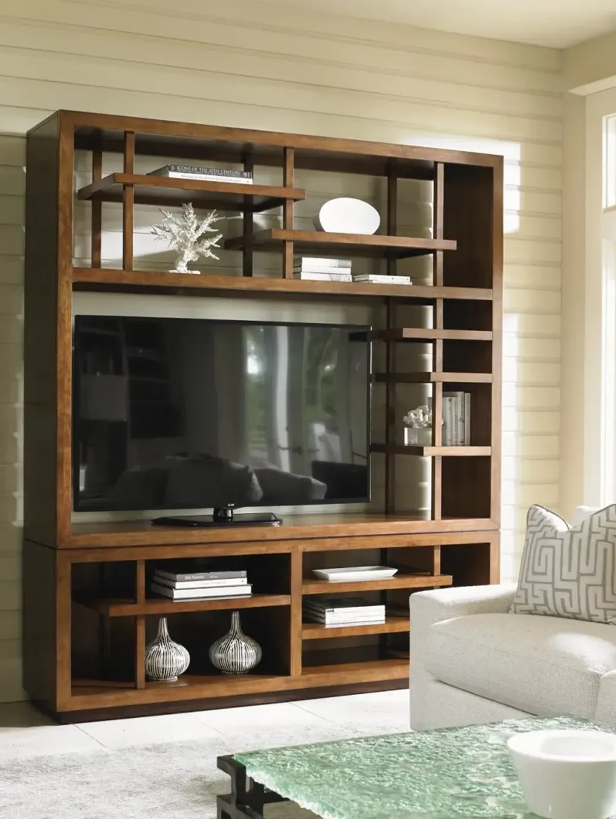 Tommy Bahama Home by Lexington Island Fusion Taipei Media Bookcase