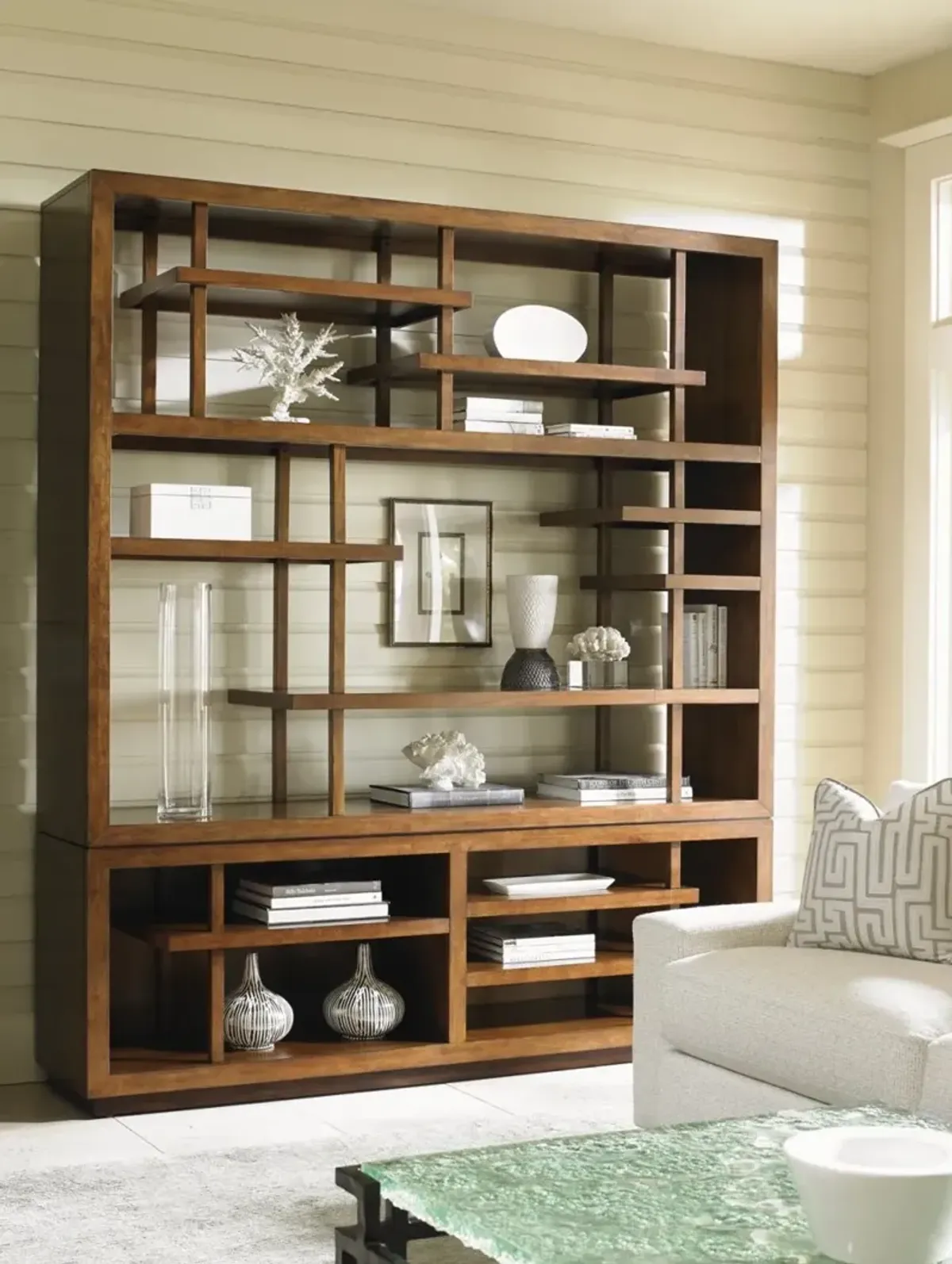 Tommy Bahama Home by Lexington Island Fusion Taipei Media Bookcase