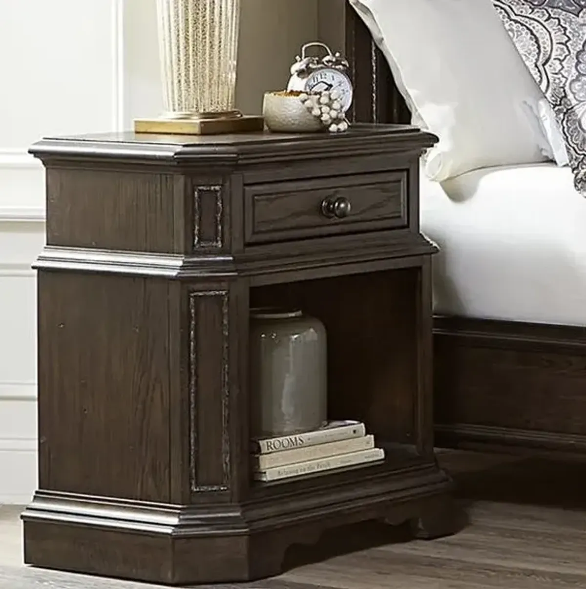 Aspenhome Foxhill Truffle Nightstand