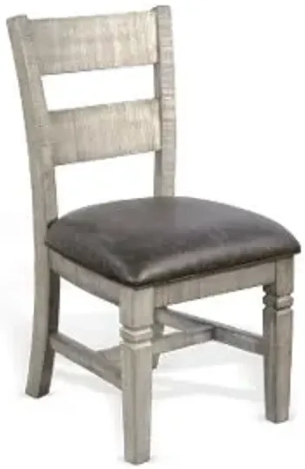 Sunny Designs Homestead Hills Tobacco Leaf & Alpine Grey Ladderback Dining Chair