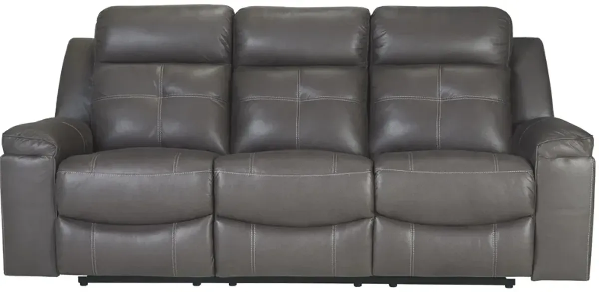 Ashley Jesolo Dark Gray Reclining Sofa