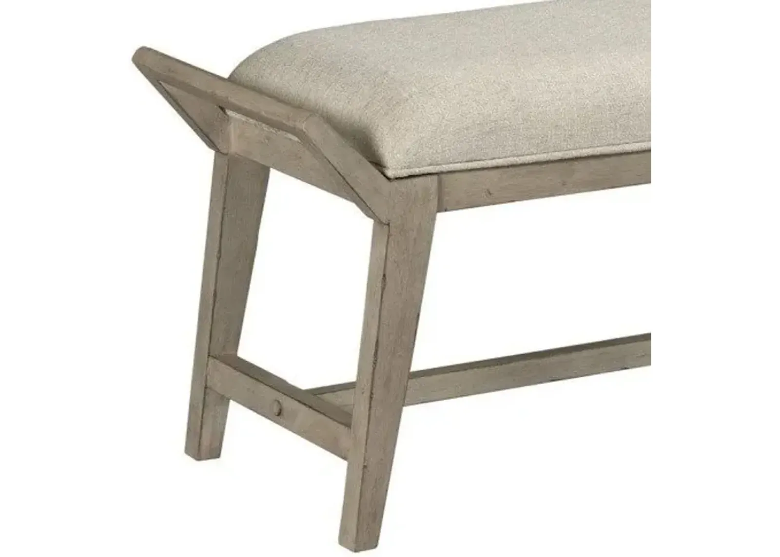 American Drew West Fork Taupe Bench