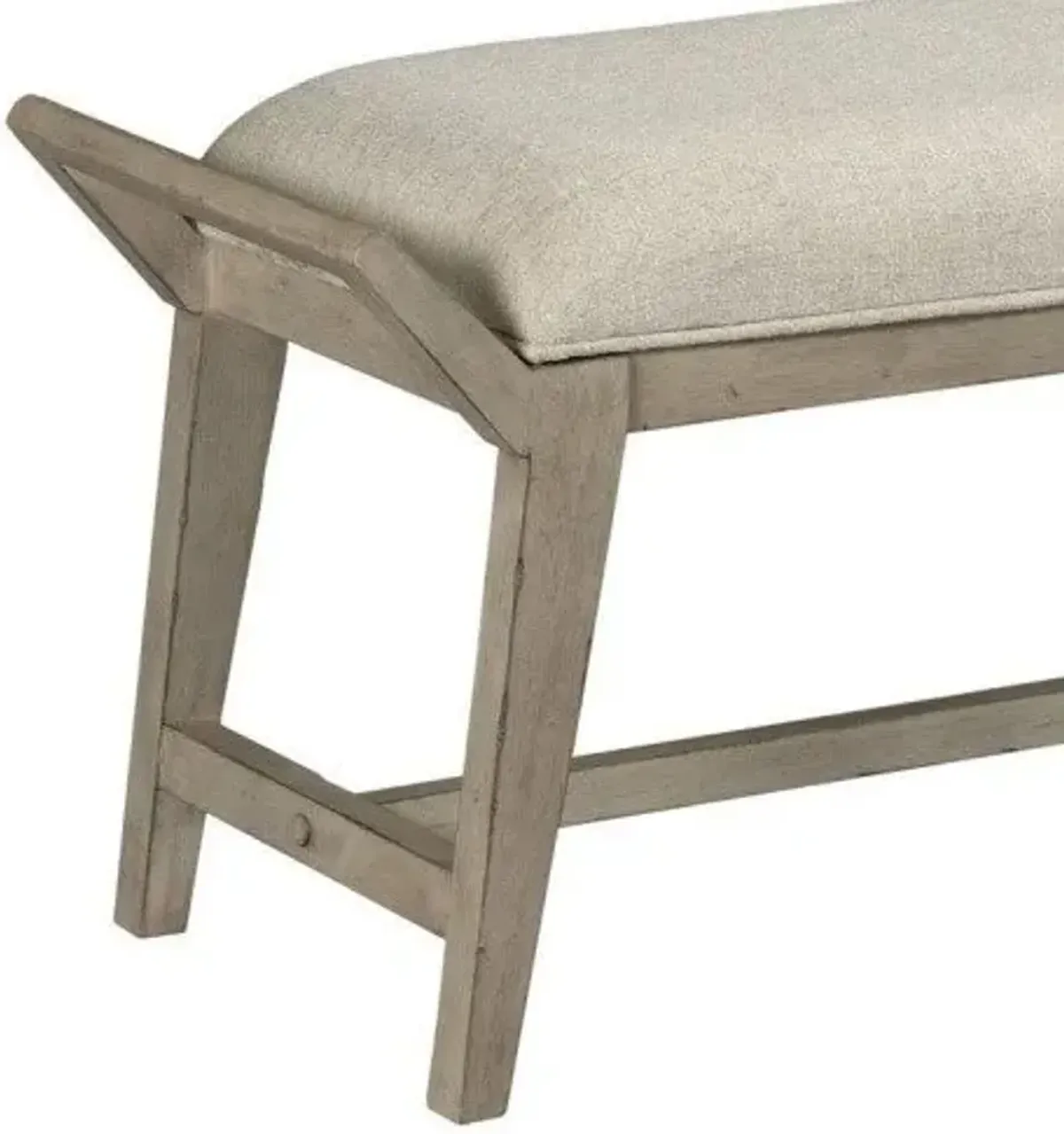 American Drew West Fork Taupe Bench