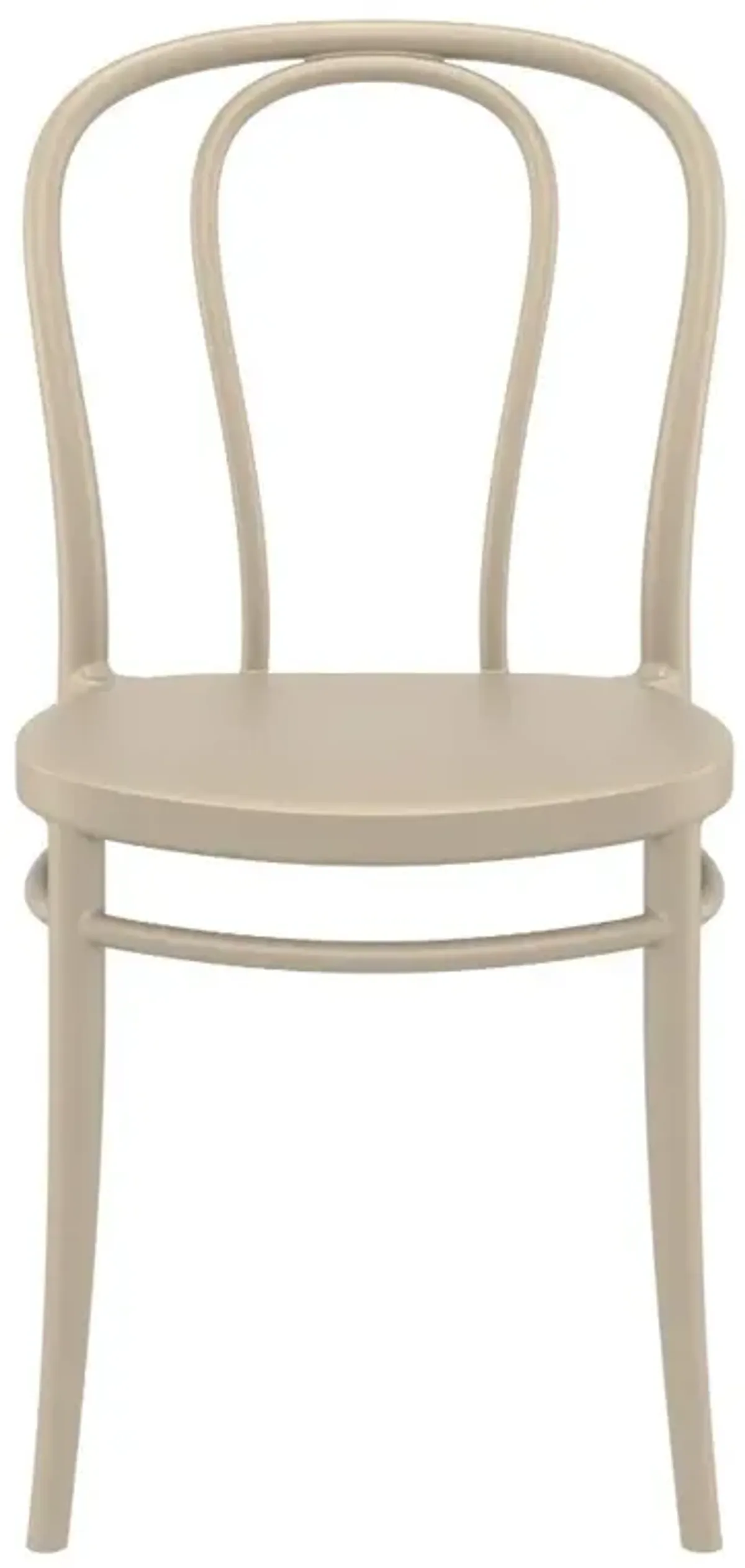 Compamia Victor Resin Outdoor Patio Chair Taupe