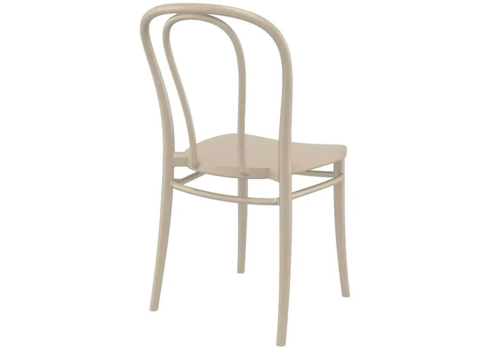 Compamia Victor Resin Outdoor Patio Chair Taupe