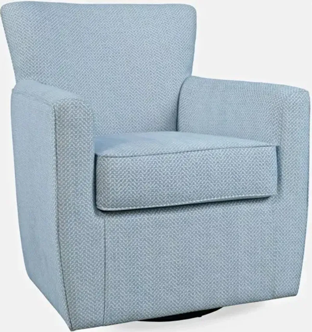 Jofran Harper Swivel Accent Chair Sky