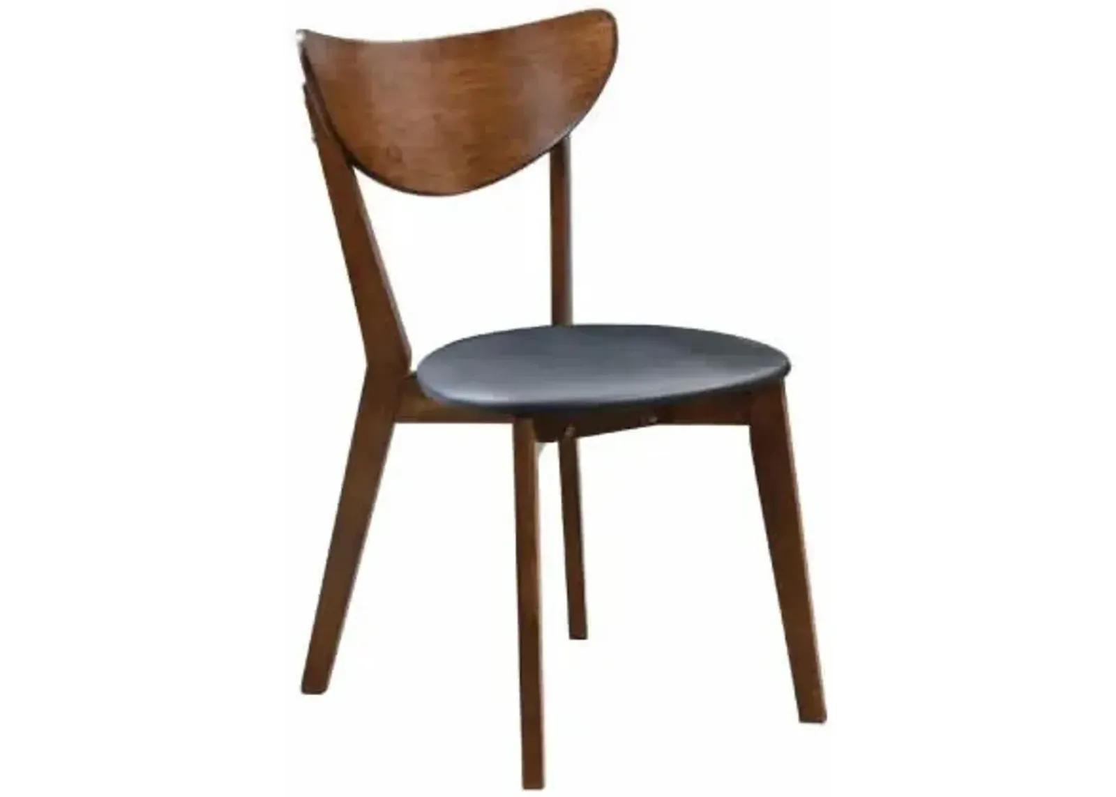 Coaster Jedda Wood Dining Side Chair Dark Walnut