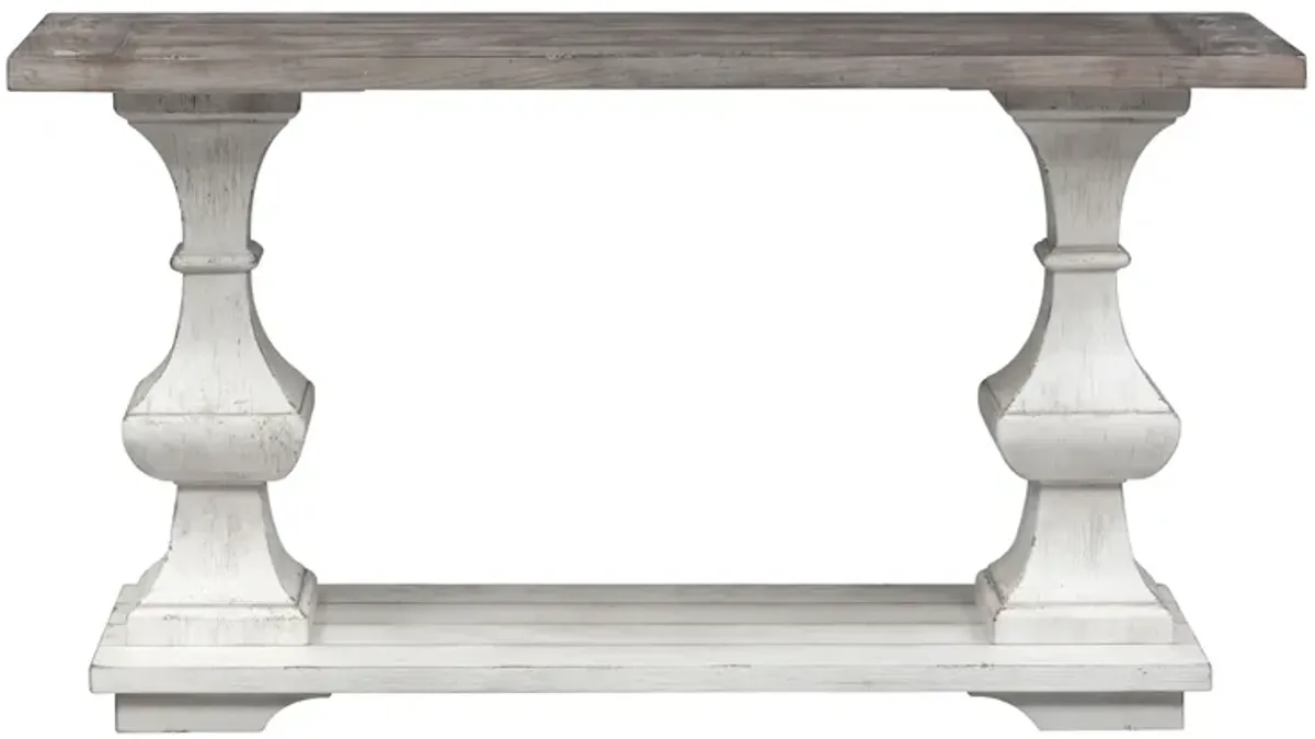 Liberty Furniture Sedona Two-Tone Sofa Table