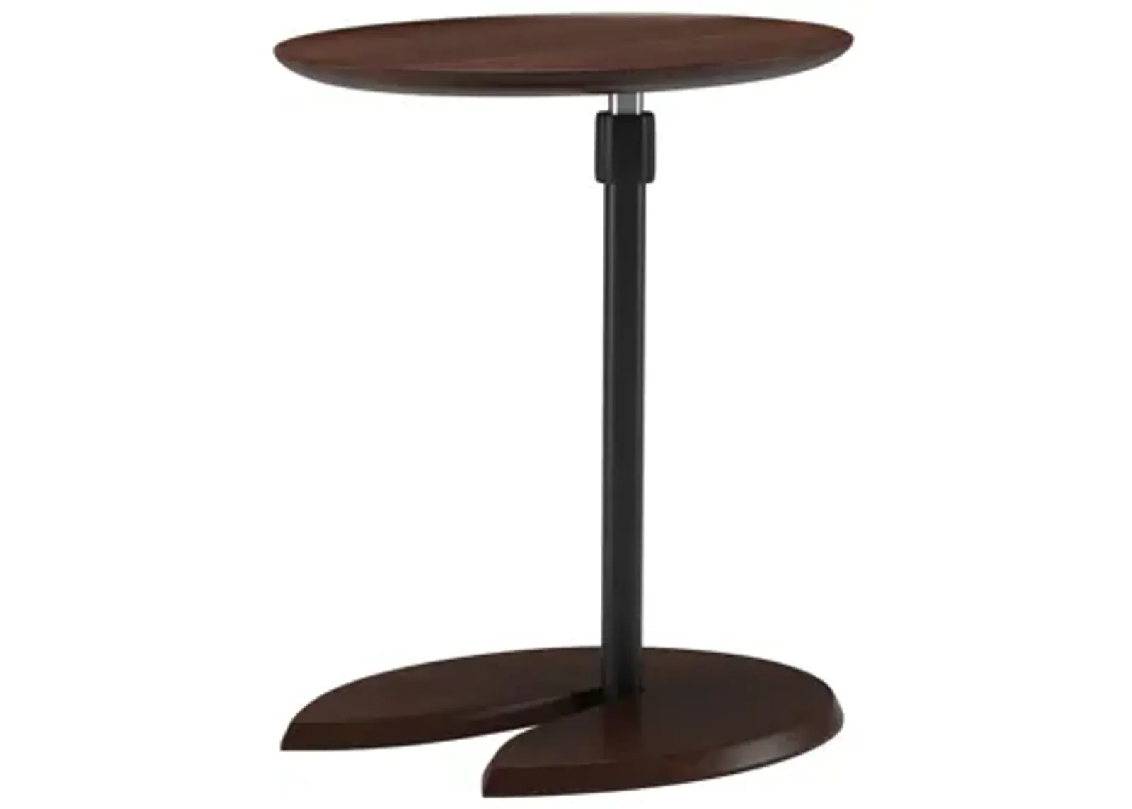 Stressless Ellipse Table with Brown Finish