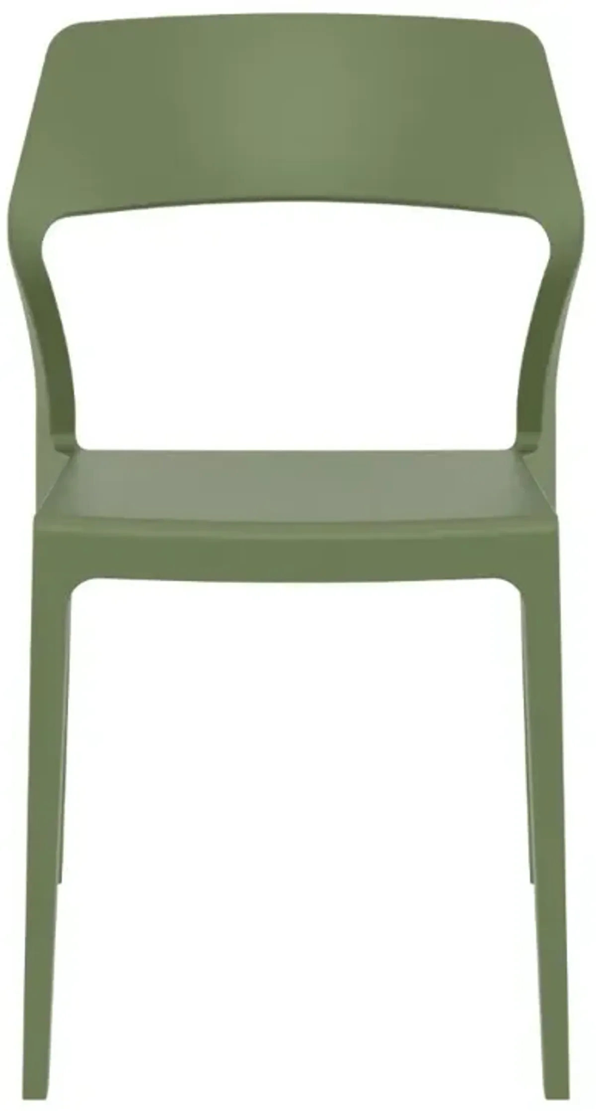 Snow Dining Chair Olive Green