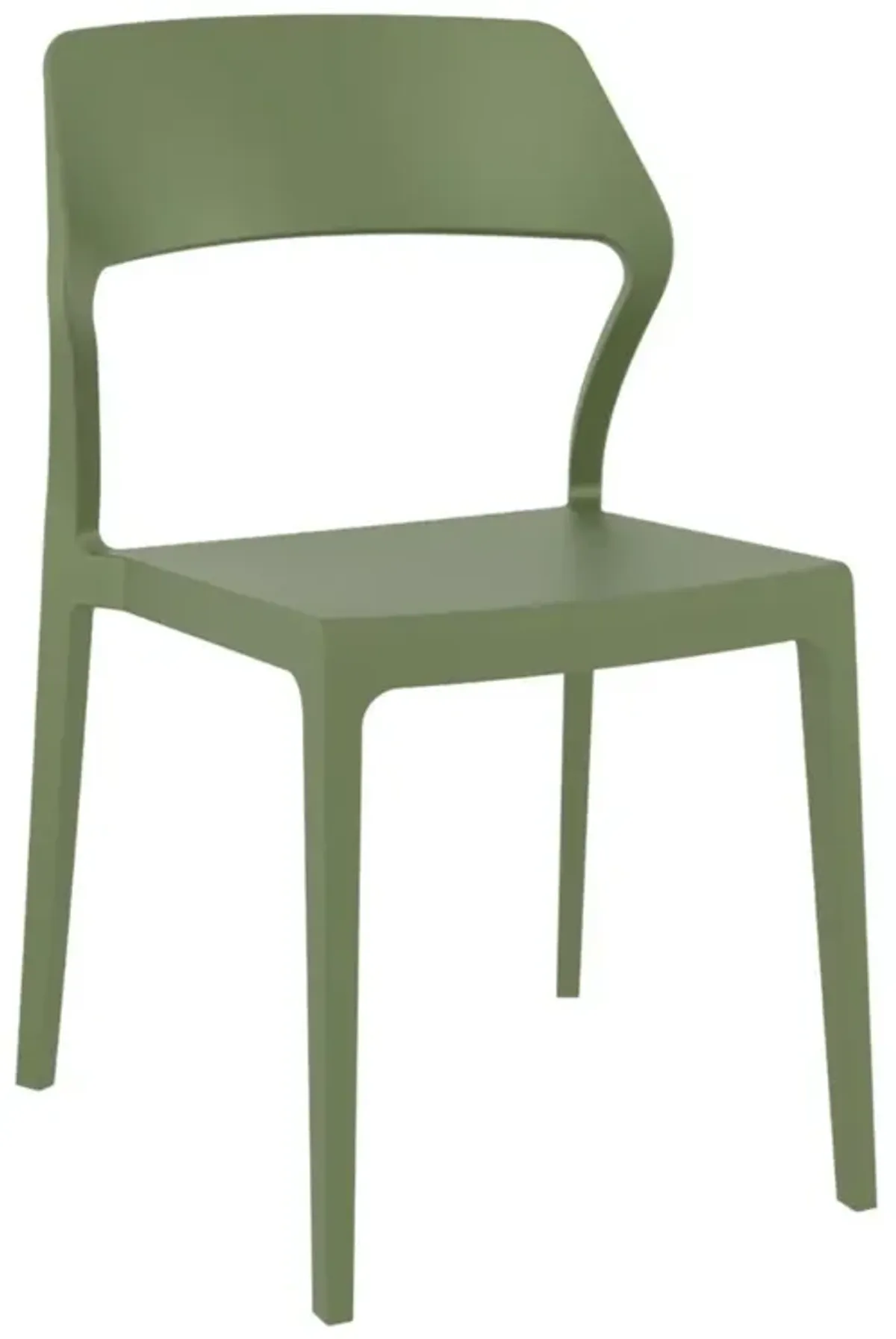 Snow Dining Chair Olive Green